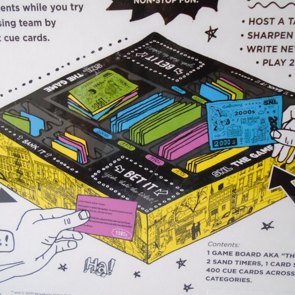 Saturday Night Live The Game Adult Ages 12+ Party Table Game NWT 3488 - Picture 4 of 5